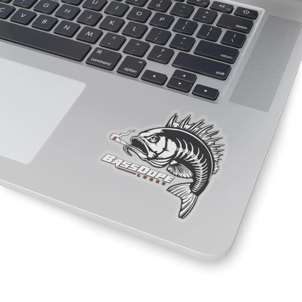 Bassdope Fish Kiss-Cut Stickers - Paper products