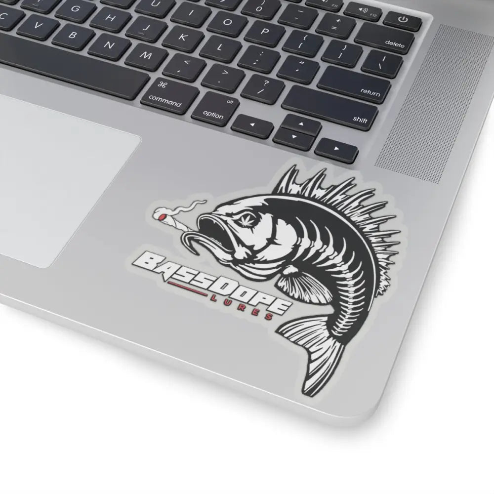 Bassdope Fish Kiss-Cut Stickers - Paper products