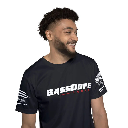 Bassdope Men’s Sports Jersey - Fish Skull - S - All Over Prints
