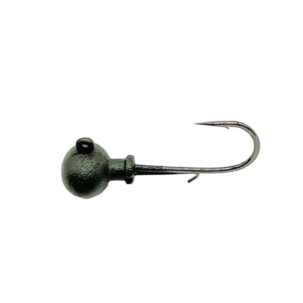 Drag Weed Football Ned Jig (3pk) - Downtown Brown / 1/4oz / 1/0 - fishing lures