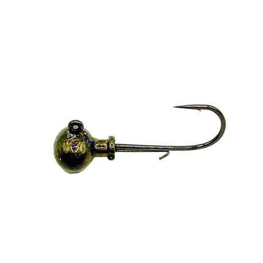 Drag Weed Football Ned Jig (3pk) - Kona Gold / 1/4oz / 1/0 - fishing lures