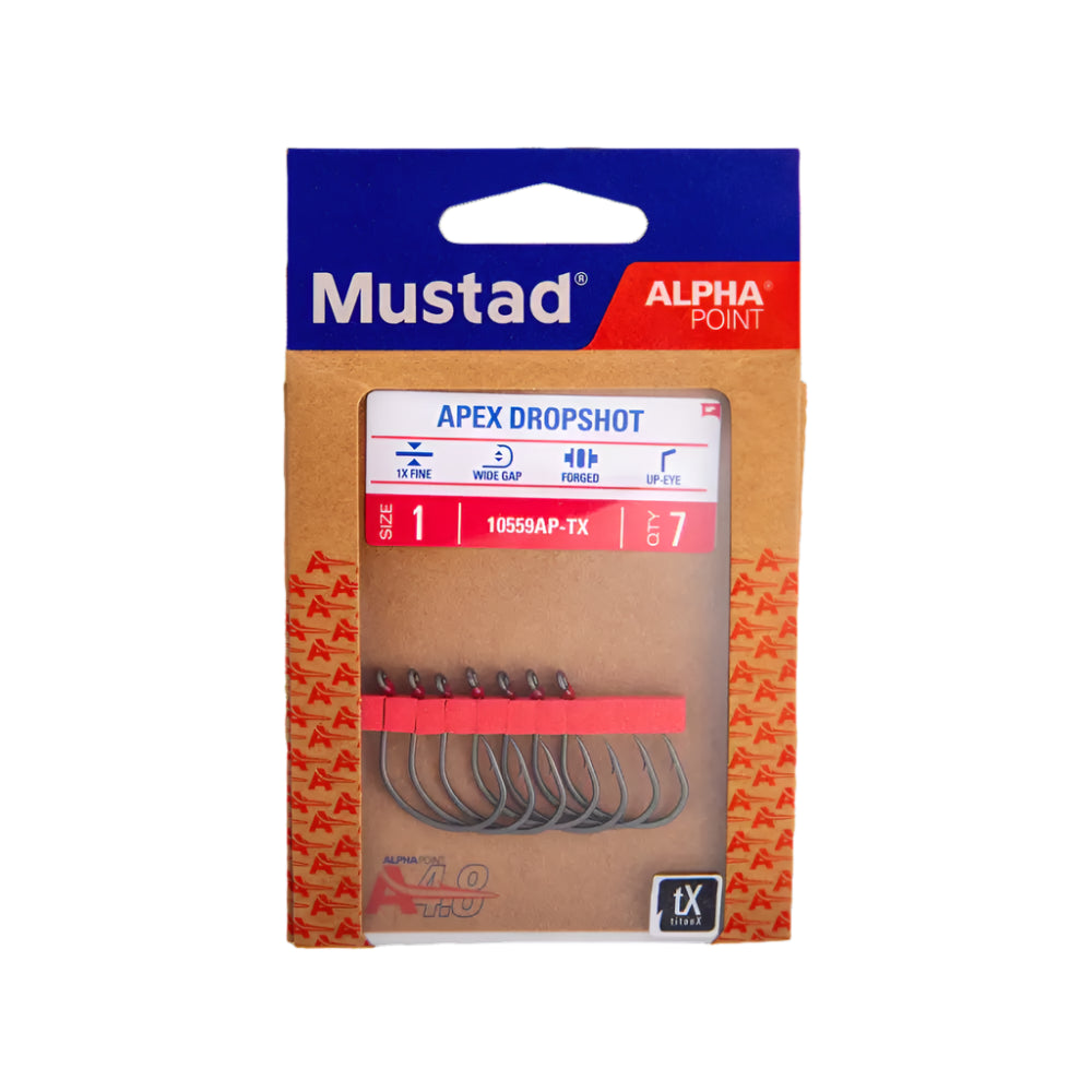 Mustad Apex Dropshot Hook (7pk)