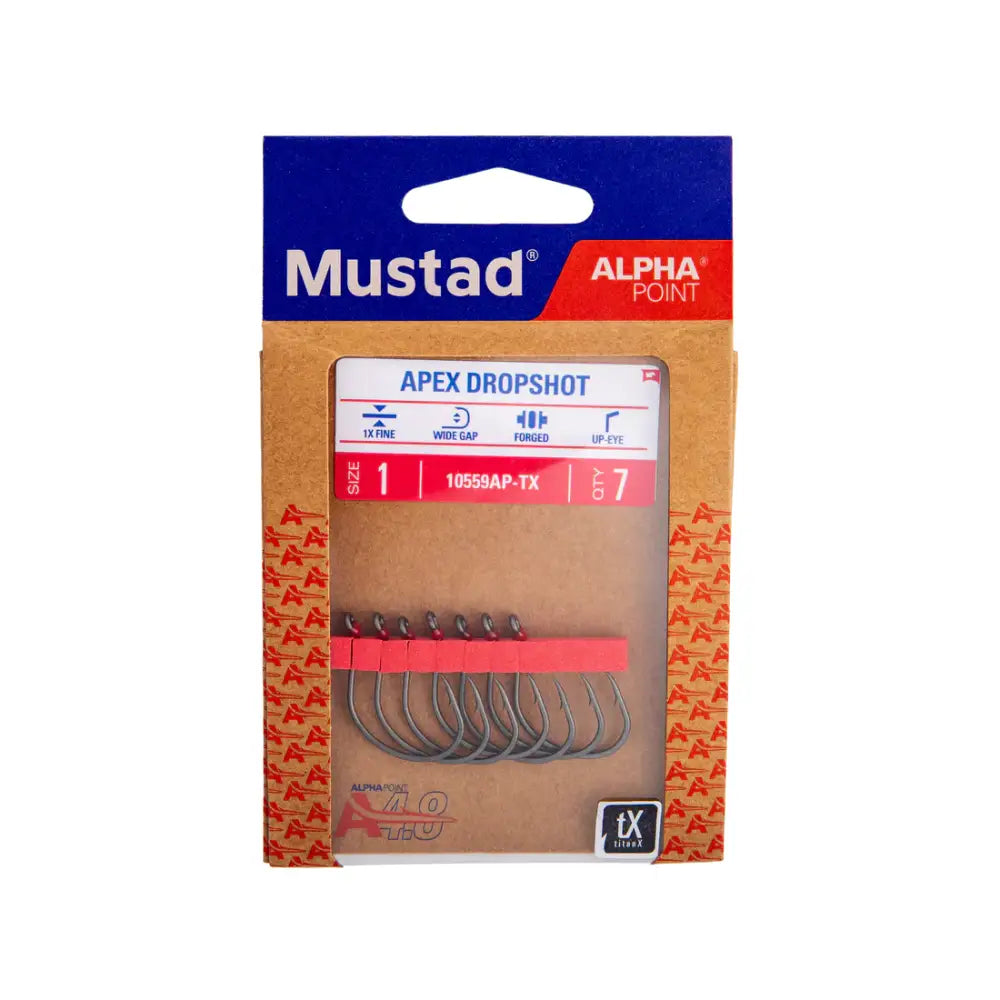 Mustad Apex Dropshot Hook (7pk)