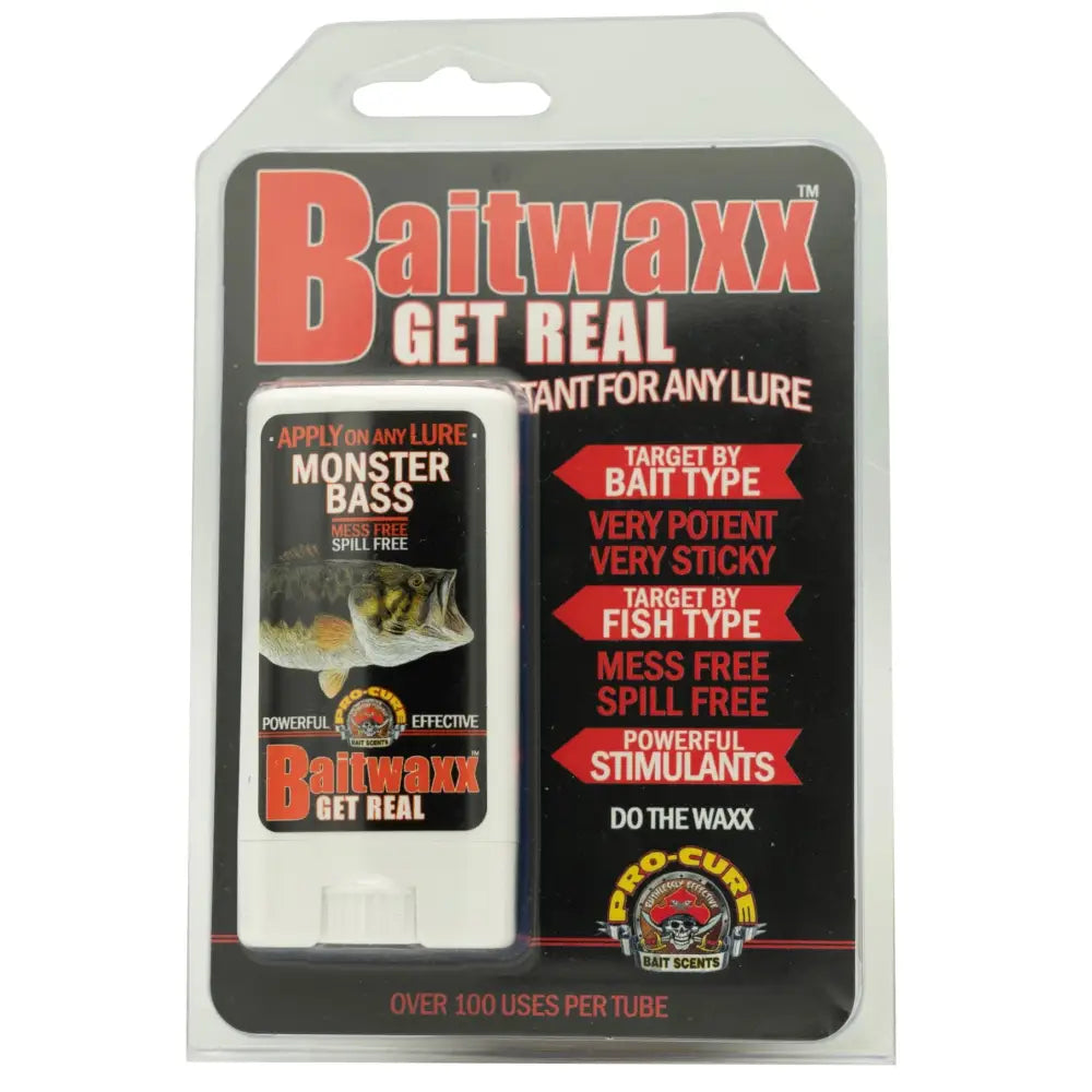Pro-Cure Baitwaxx Get Real Scent - Monster Bass - Scents