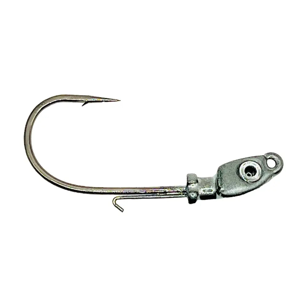 Smack Swimbait Jig Head - Gun Metal / 1/8oz / 3Pk - fishing lures