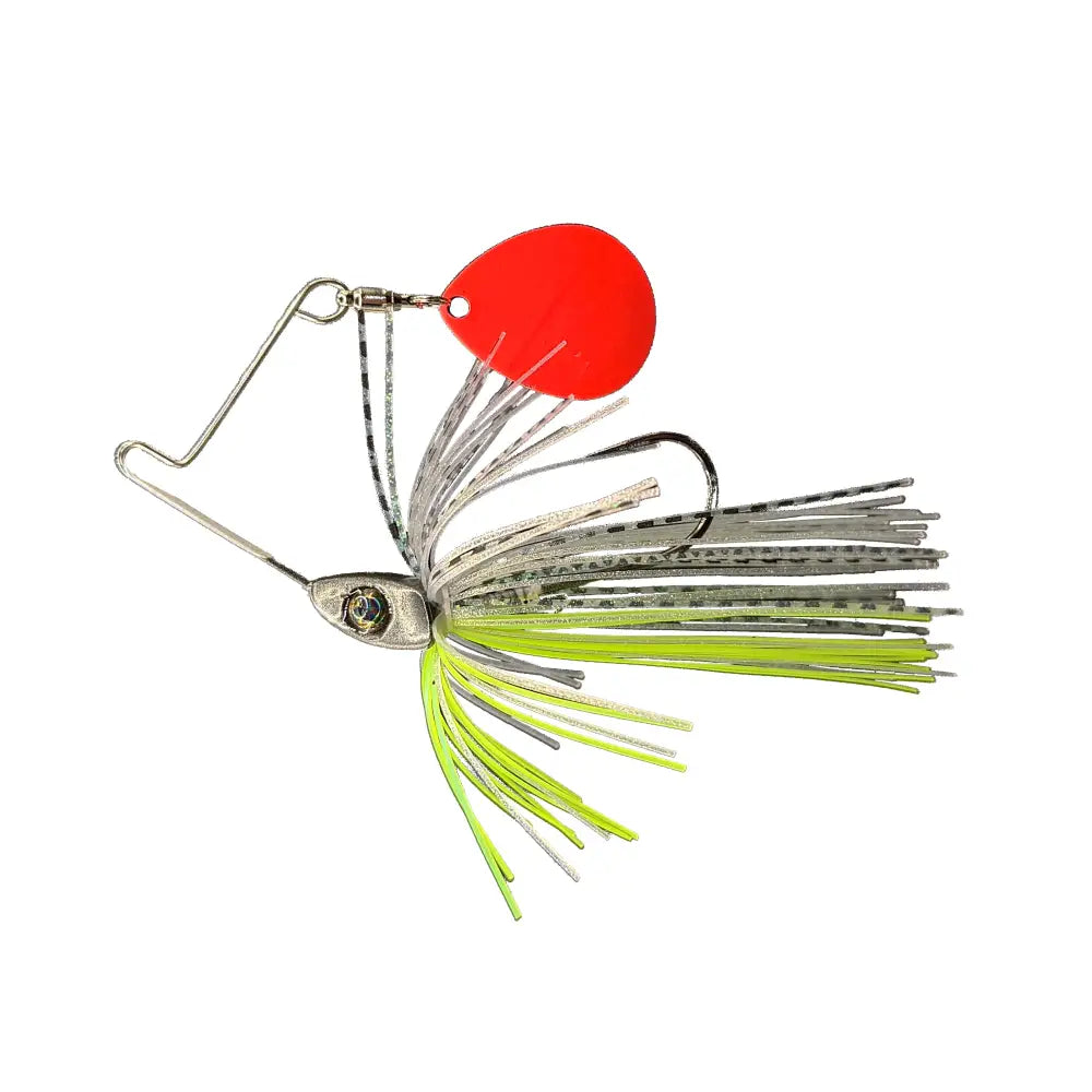 Speedball Single Colorado Compact Spinnerbait - Lemon Lime / 3/8oz - fishing lures
