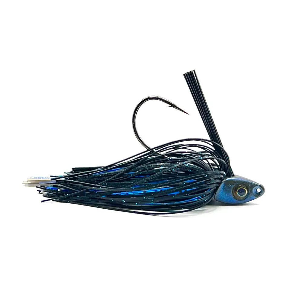 Speedball Ultimate Swim Jig - Black Magic / 1/4oz - fishing lures