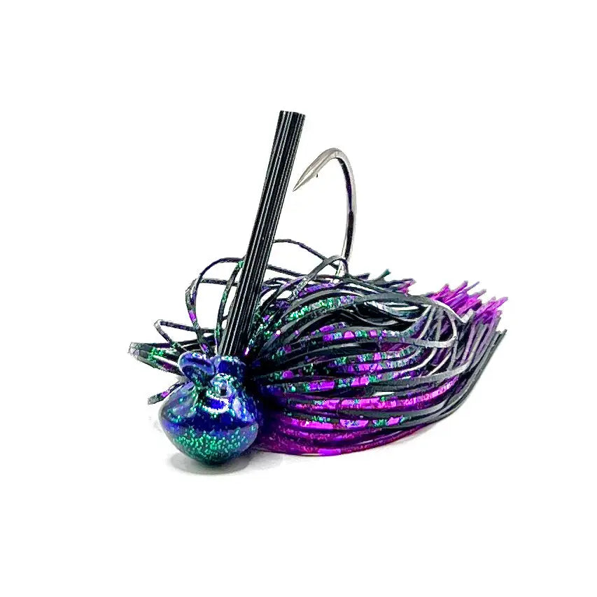 Stardust Elite Flipping Jig - Purple Knight / 1/4oz - fishing lures