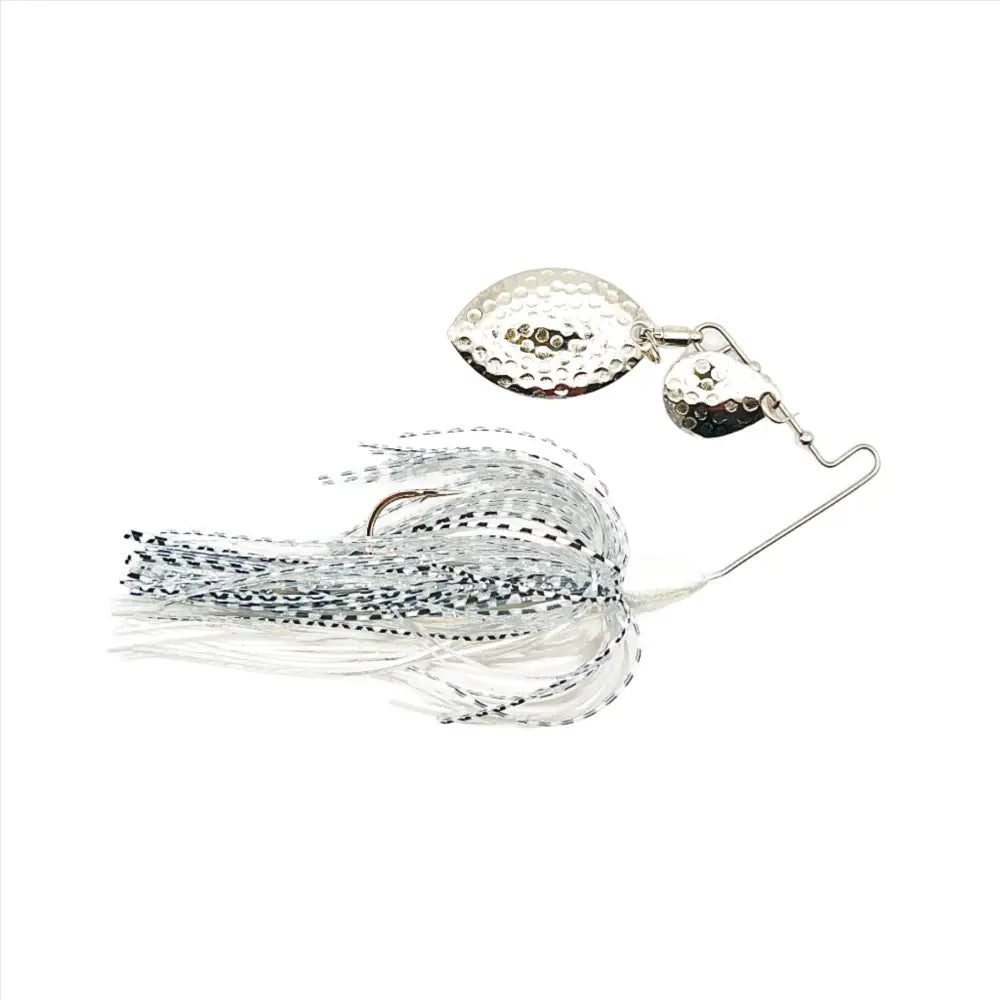 Superman Finesse Spinnerbait - White Lady / 1/4oz - fishing lures