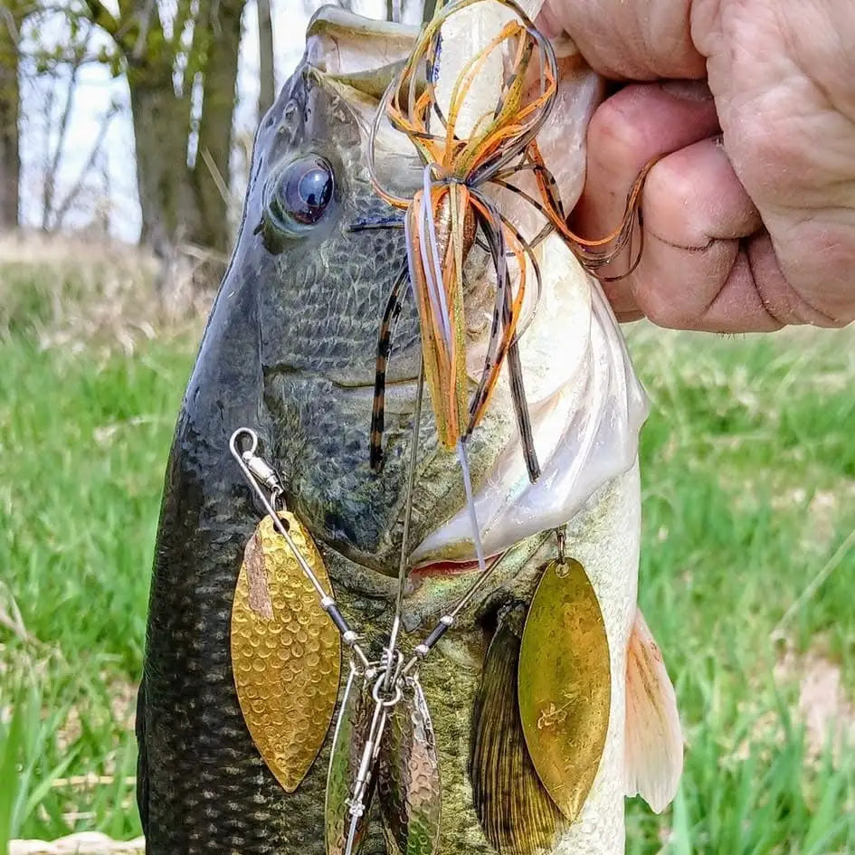 Superman TwinSpin Spinnerbait - fishing lures