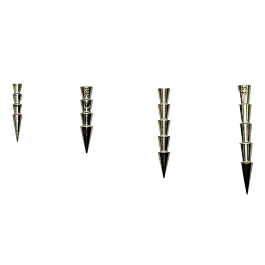 Bassdope Tungsten Nail Weights (10pk)