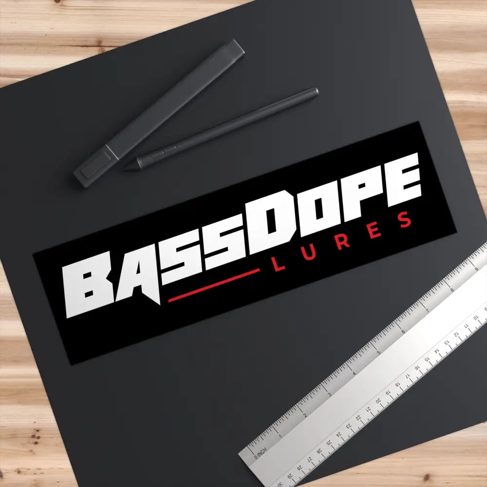 Bassdope Bumper Stickers - Paper products