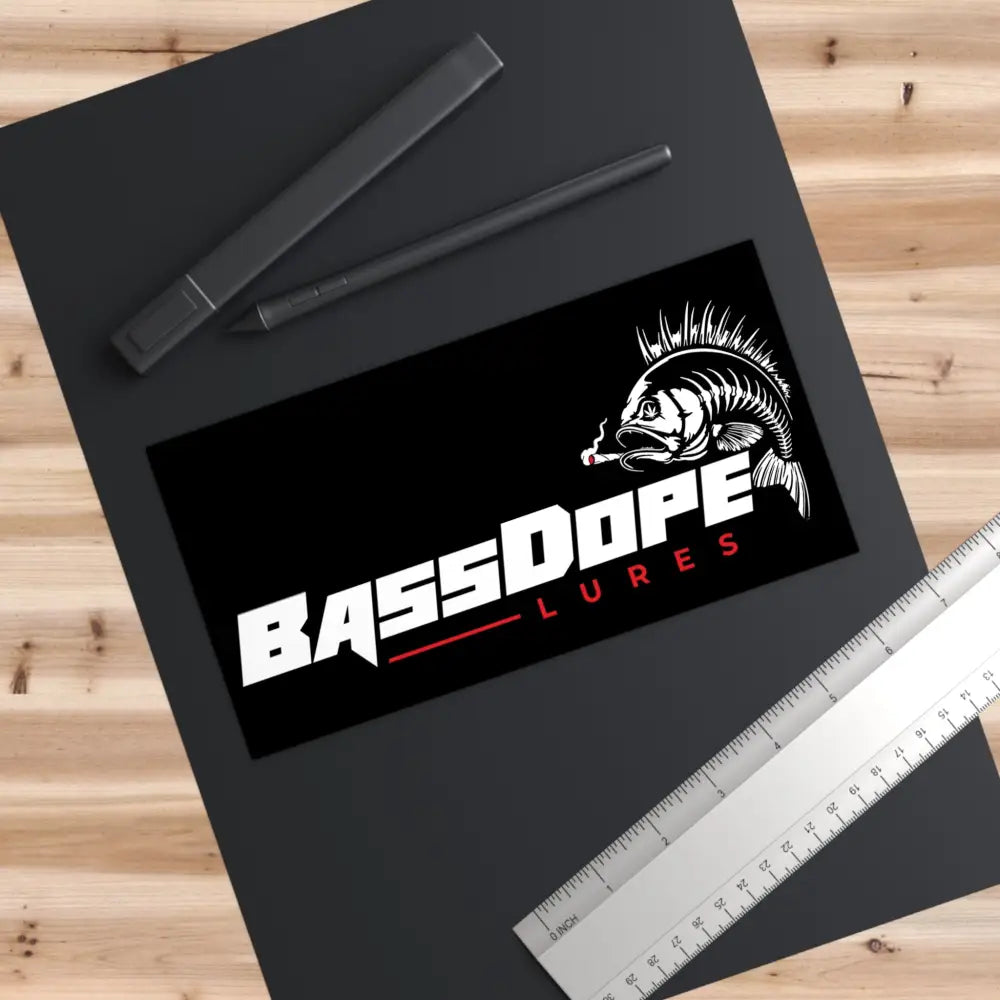 Bassdope Bumper Stickers - Paper products