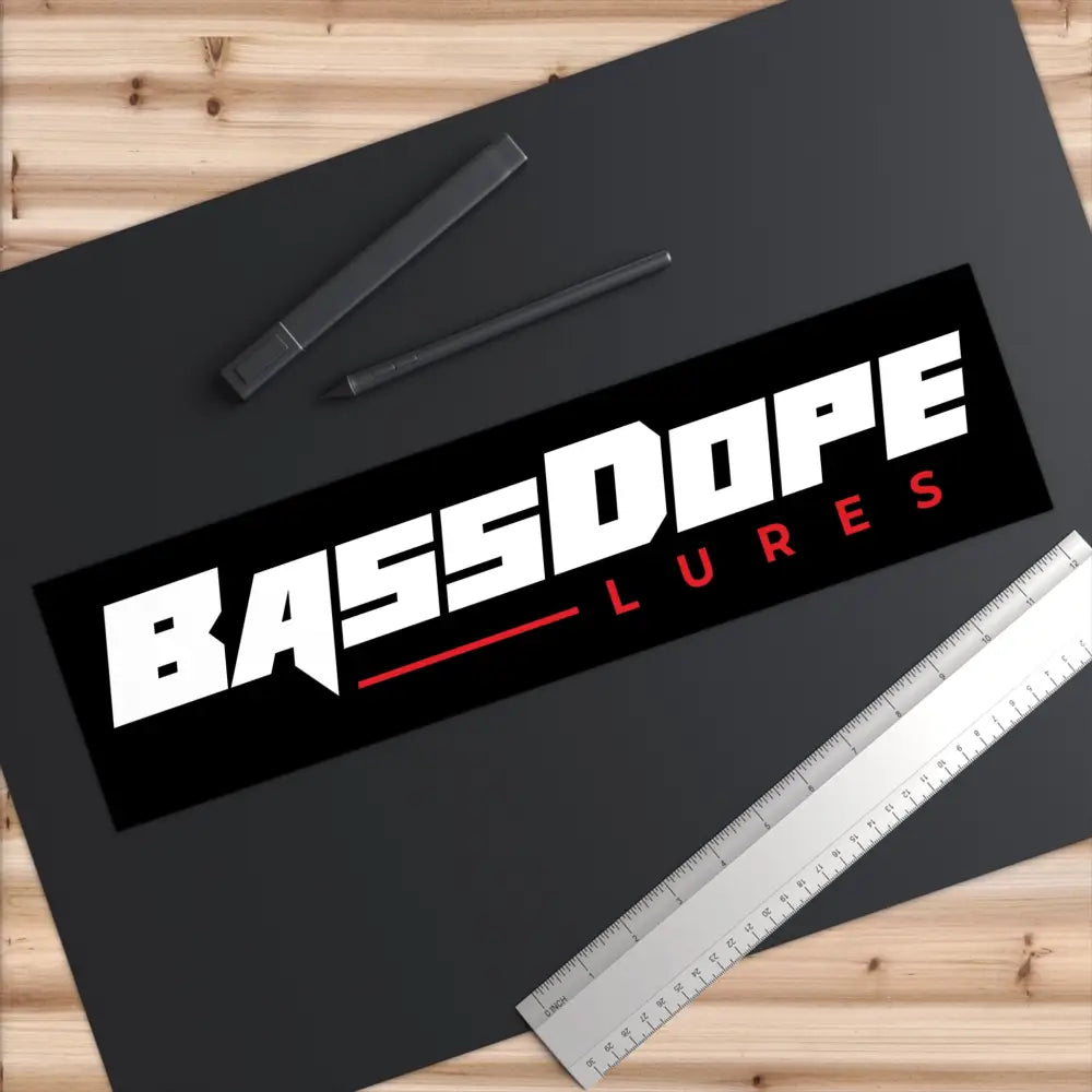 Bassdope Bumper Stickers - Paper products