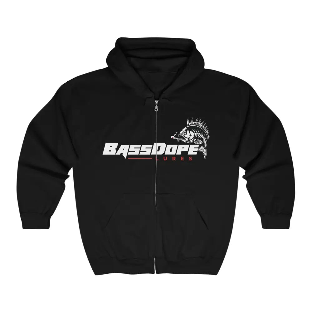 Bassdope DGHOYS Unisex Heavy Blend™ Full Zip Hooded Sweatshirt - Black / S - Hoodie