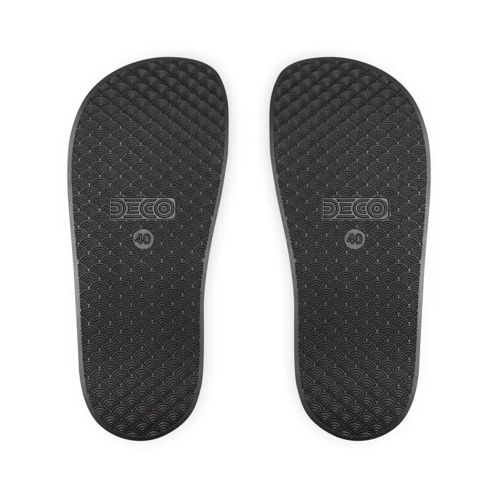 Bassdope Men’s PU Slide Sandals - Shoes