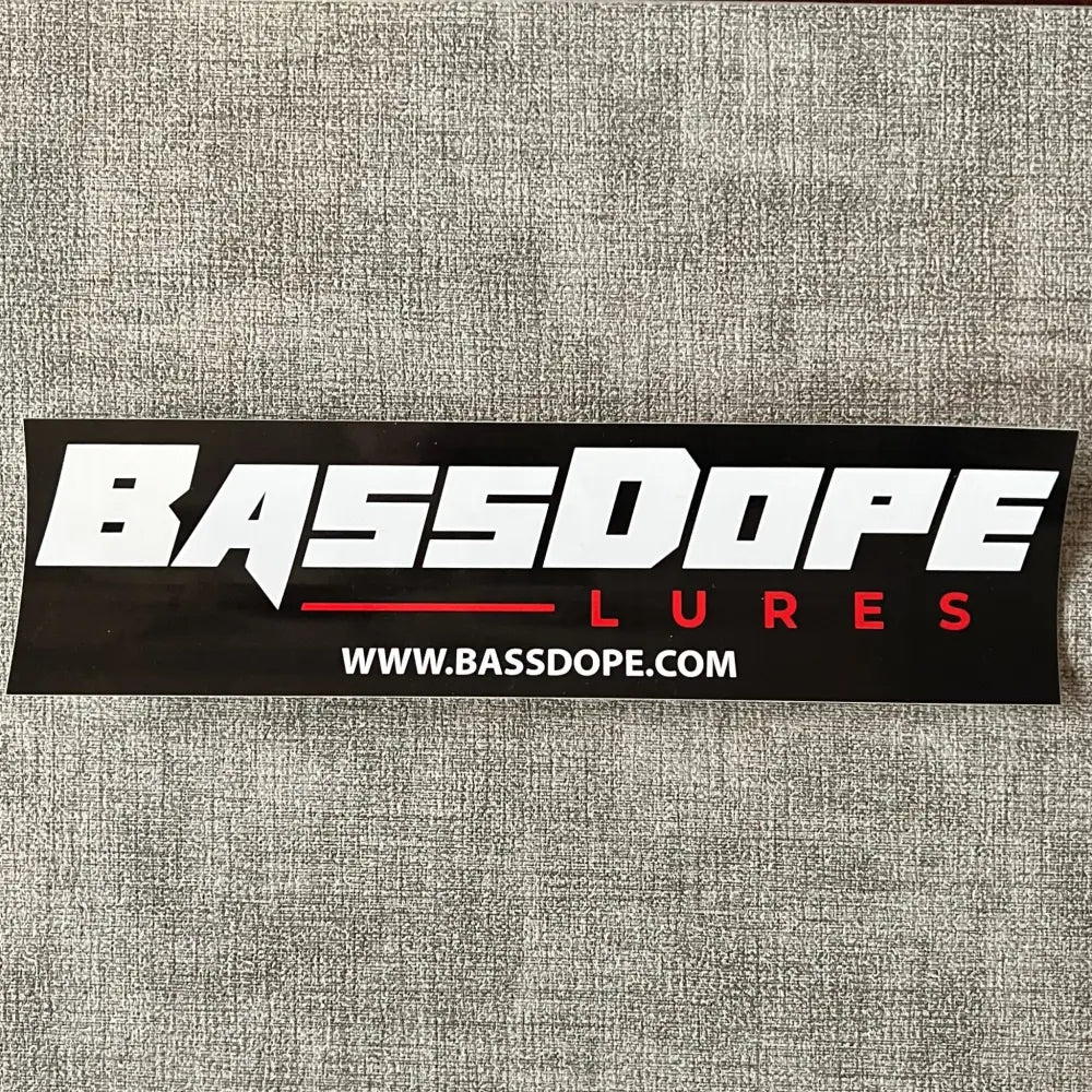 Bassdope Stickers - BASSDOPE Lures