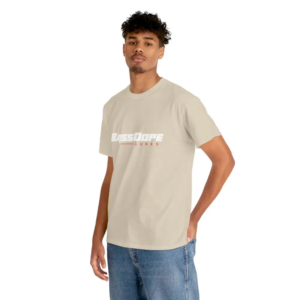 Bassdope Unisex Heavy Cotton Tee - Sand / S - T-Shirt