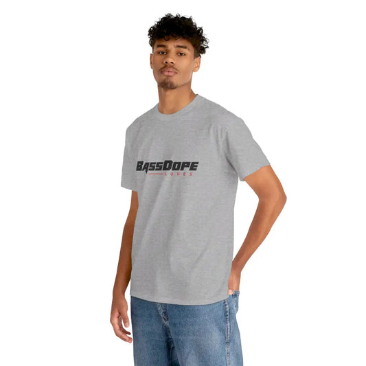 Bassdope Unisex Heavy Cotton Tee - Sport Grey / S - T-Shirt