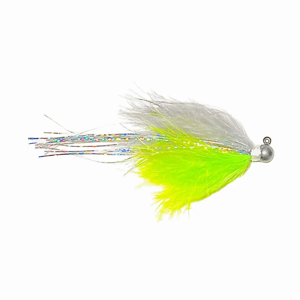 Cloud-9 Hair Jig - Lemon Lime / 1/8oz - fishing lures