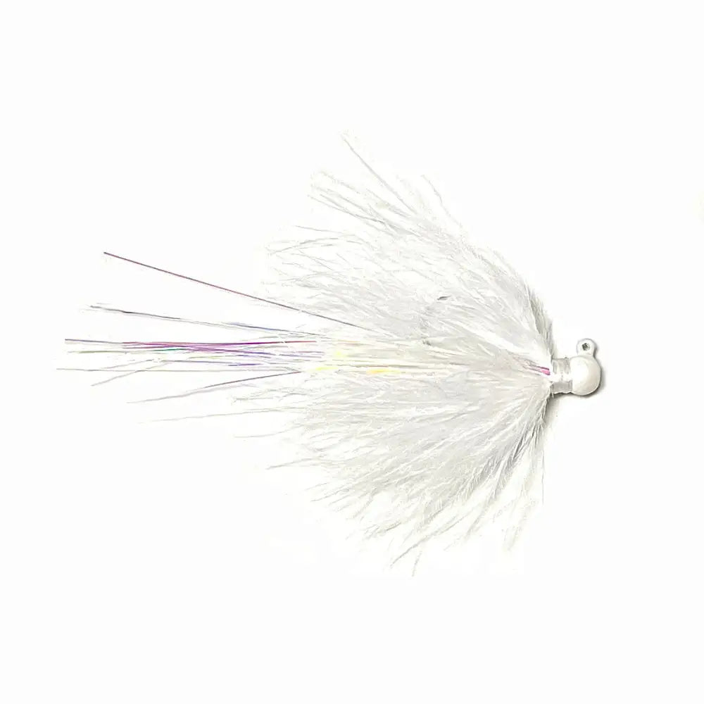 Cloud-9 Hair Jig - Snowball / 1/8oz - fishing lures