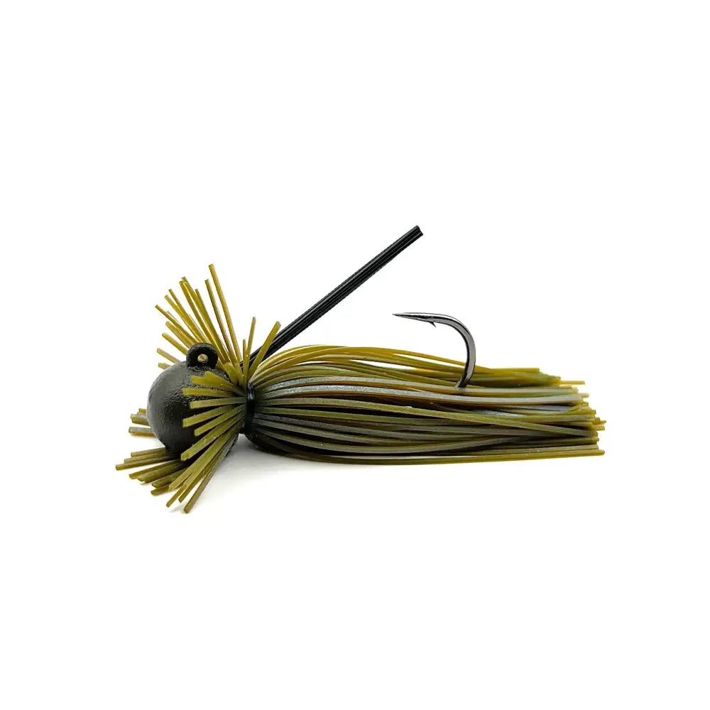 Count Crackula Compact Jig - 2nd City Giggle Weed / 1/4oz - fishing lures