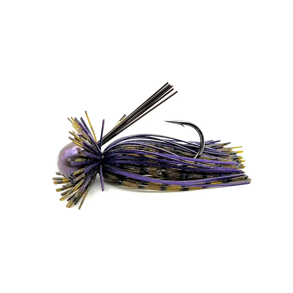 Count Crackula Compact Jig - Purple Rain / 1/4oz - fishing lures