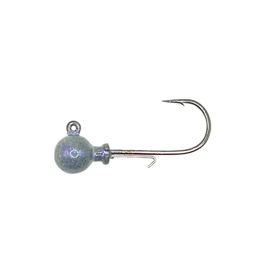 Disco Biscuit Ball Head Jig (3pk) - Electric Kool Aid / 1/8oz / 1/0 - fishing lures