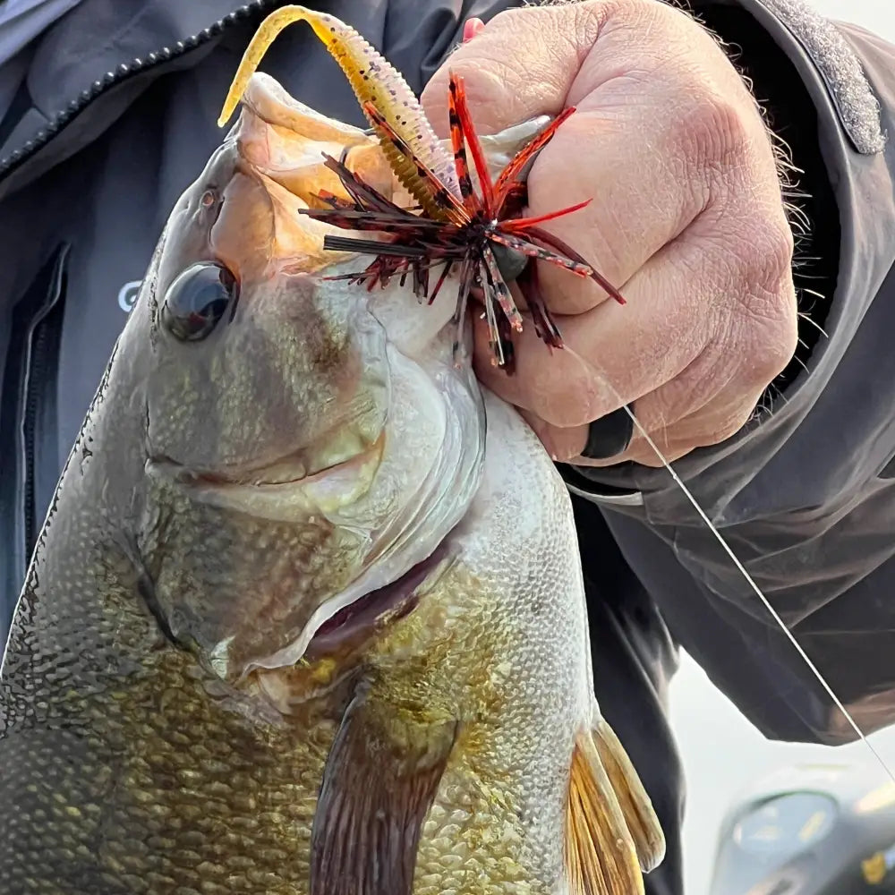 bass fishing with finesse lures Footballs Finesse Jig for Precise Fishing Performance – Bassdope Lures
