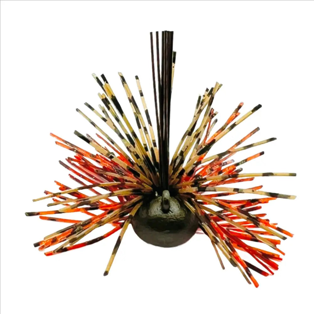 Footballs Finesse Jig - Red Swamp Tea / 1/4oz - fishing lures