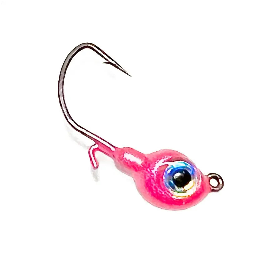 Lil Bump Jig Head (3pk) - Pink Panther / 1/32oz - Panfish Lures