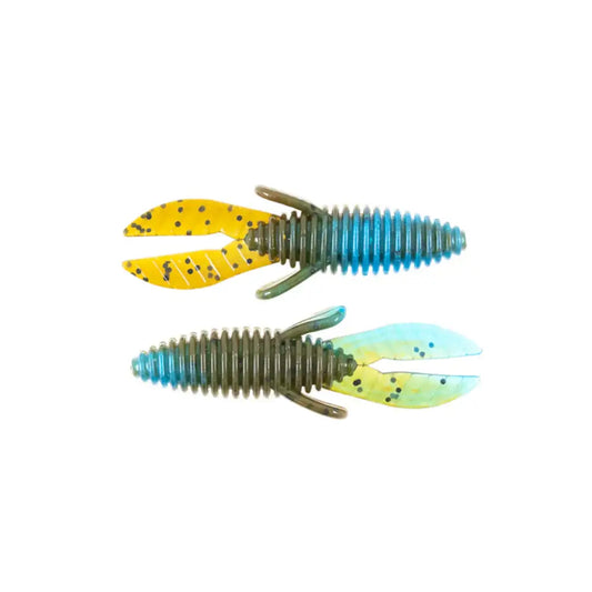 Missile Baits Micro D Bomb (10pk) - Magic Craw Swirl - fishing lures