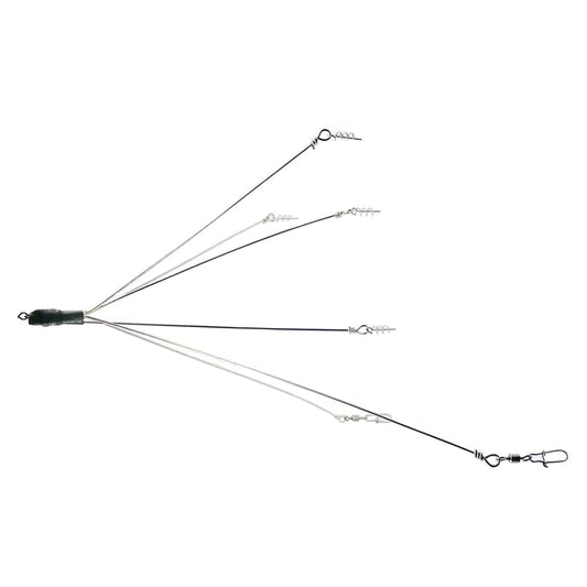 RIP Lean Umbrella Rig - 6-Wire / 3 Hook - fishing lures