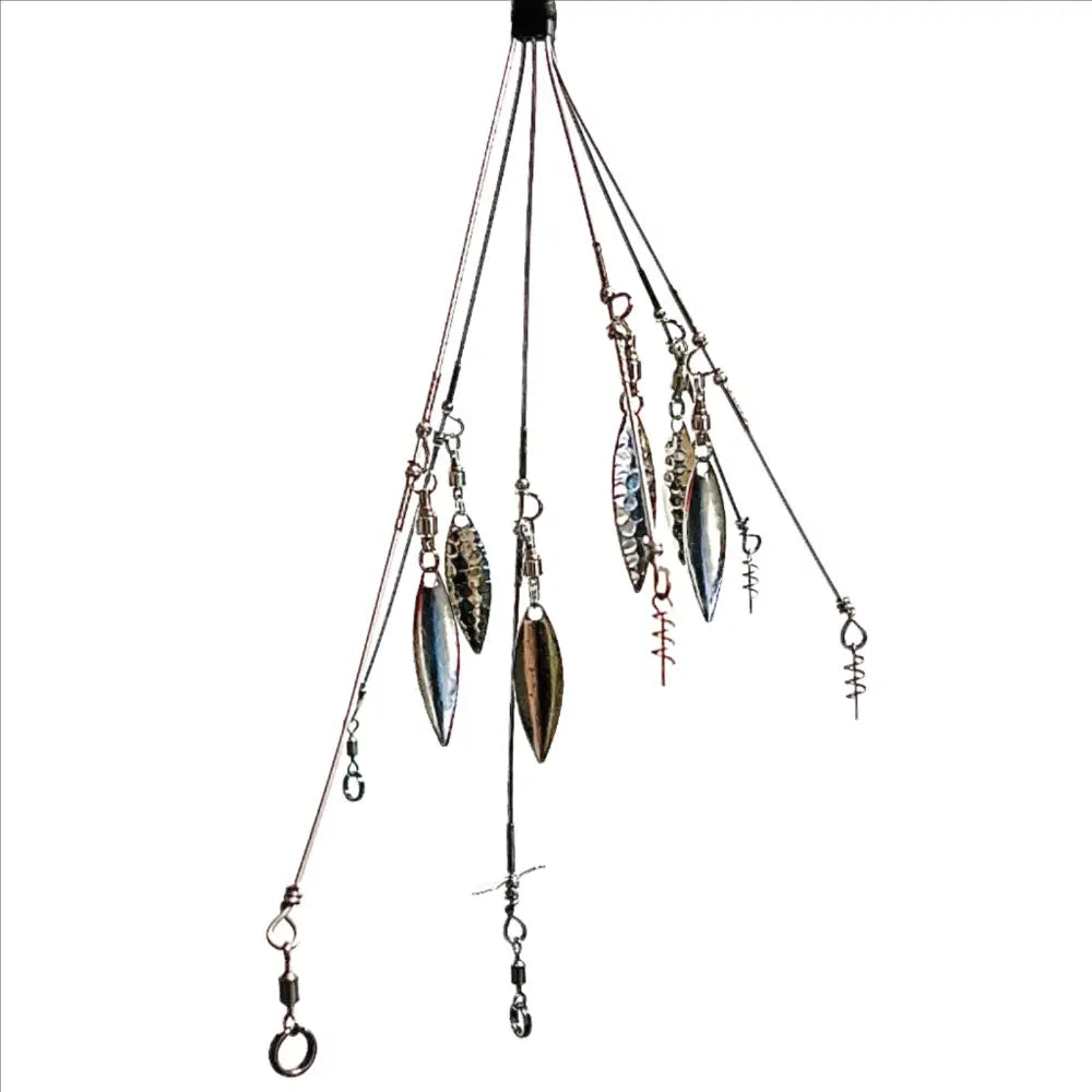 RIP Umbrella Rig - 6-Wire / 3 Hook - CA CO DE IN MO OH OR RI SD TN UT WA WI & WY - fishing lures