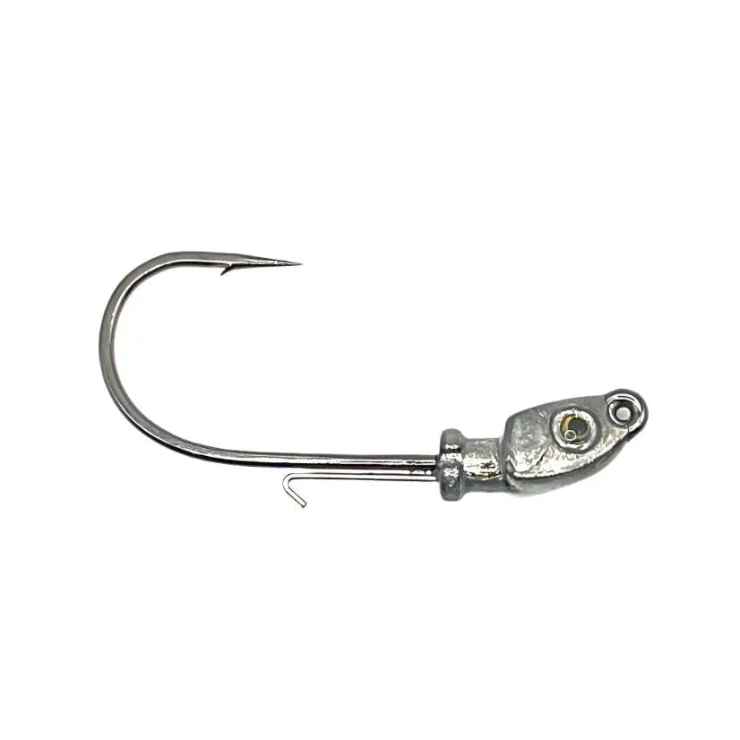 Smack Swimbait Jig Head - Manhattan Silver / 1/8oz / 3Pk - fishing lures