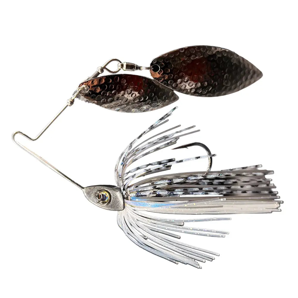 Speedball Double Willow Spinnerbait - Ice Water / 3/8oz - fishing lures