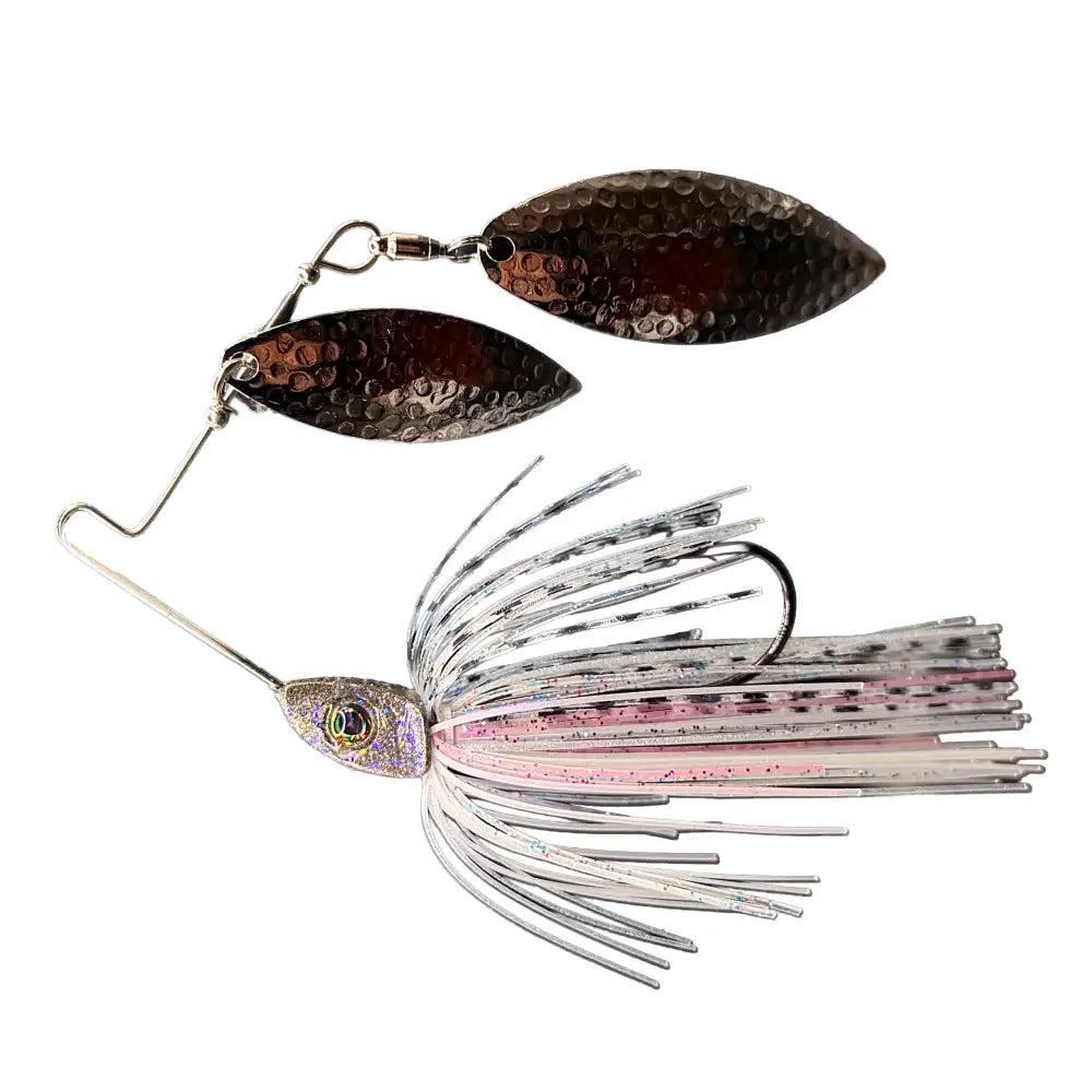 Speedball Double Willow Spinnerbait - Rainbow Crank / 3/8oz - fishing lures
