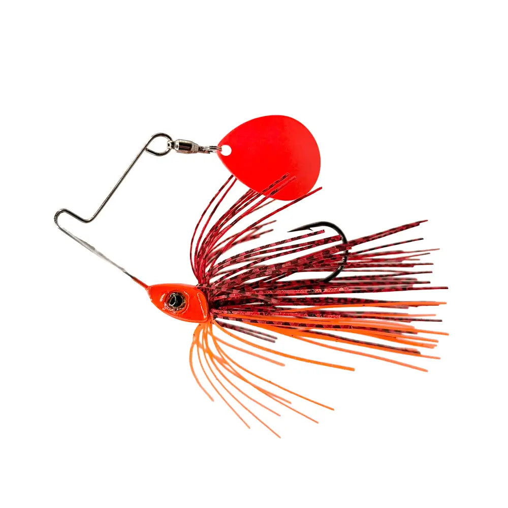 Speedball Single Colorado Compact Spinnerbait - Dragon’s Breath / 3/8oz - fishing lures