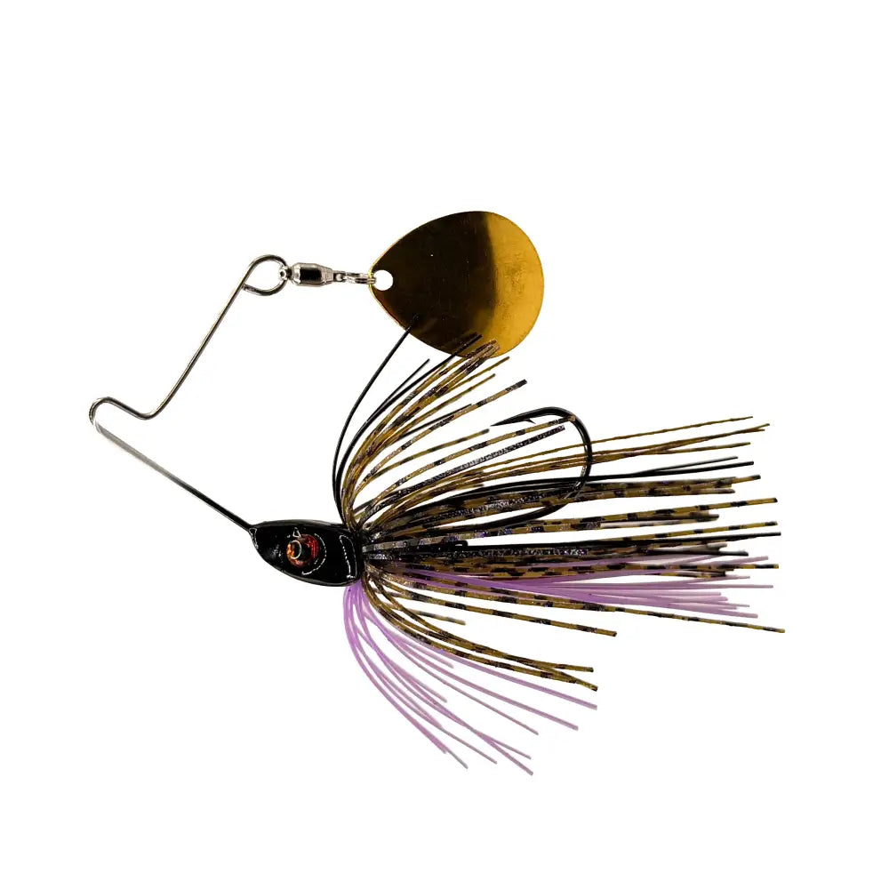 Speedball Single Colorado Compact Spinnerbait - Purple Haze / 3/8oz - fishing lures