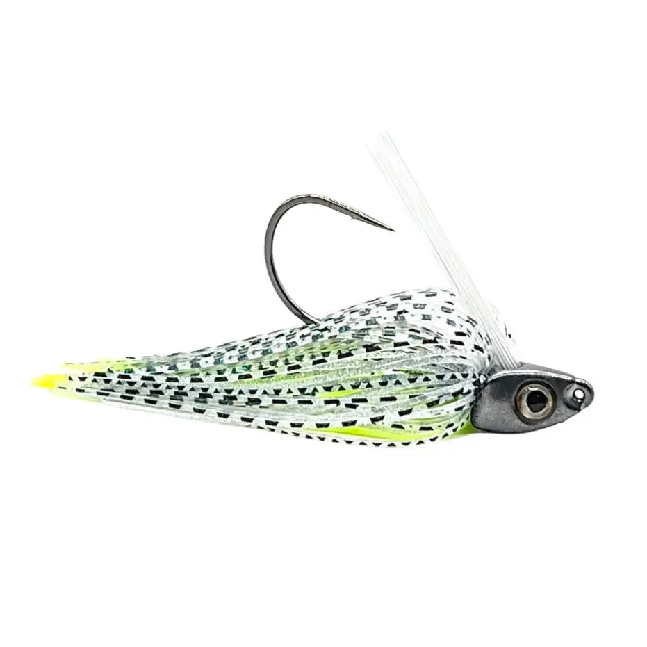 Speedball Ultimate Swim Jig - Lemon-Lime / 1/4oz - fishing lures