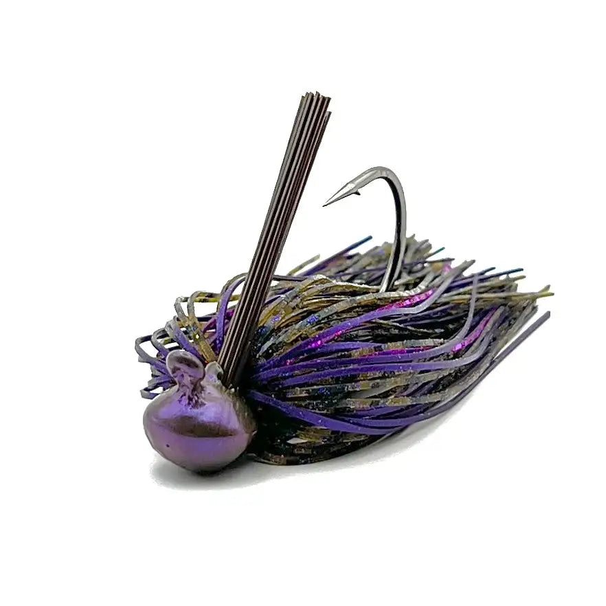 Stardust Elite Flipping Jig - Purple Rain / 1/4oz - fishing lures