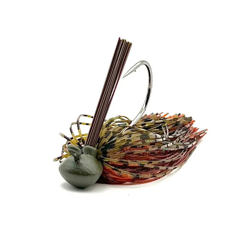 Stardust Elite Flipping Jig - Red Swamp Tea / 1/4oz - fishing lures