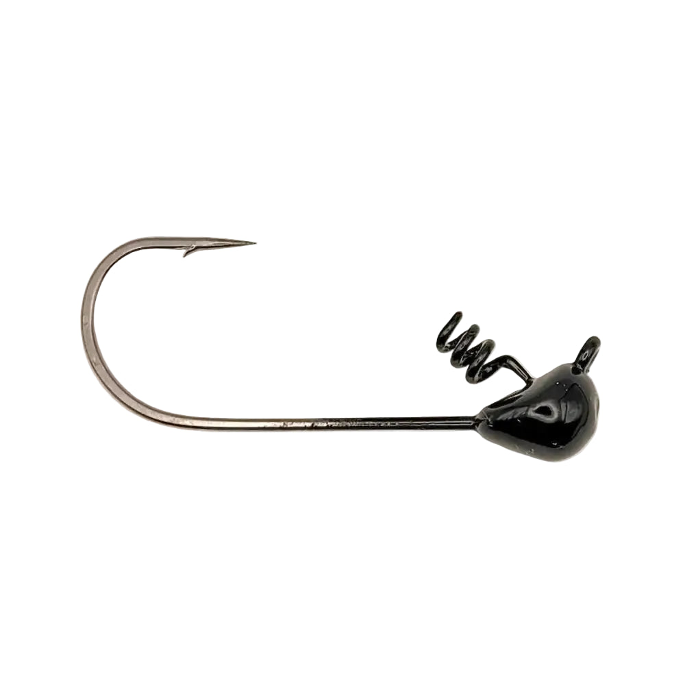 Stardust Elite Shakey Head Jig (3pk) - Black Whack / 1/8oz - fishing lures