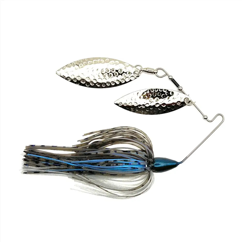 Superman Double Willow Spinnerbait - Ice Water / 3/8oz - fishing lures