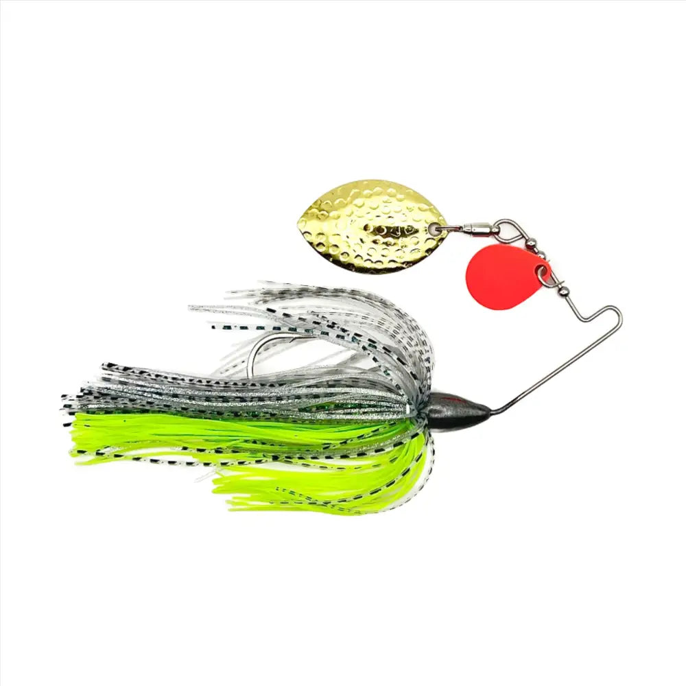 Superman Finesse Spinnerbait - Lemon Lime / 1/4oz - fishing lures