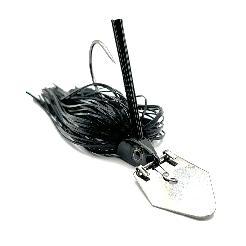 Tweaker Bladed Jig - Black Whack / 1/4oz - fishing lures