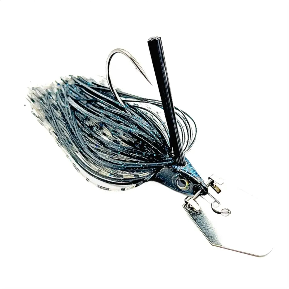 Tweaker Bladed Jig - Blue Madman / 1/4oz - fishing lures