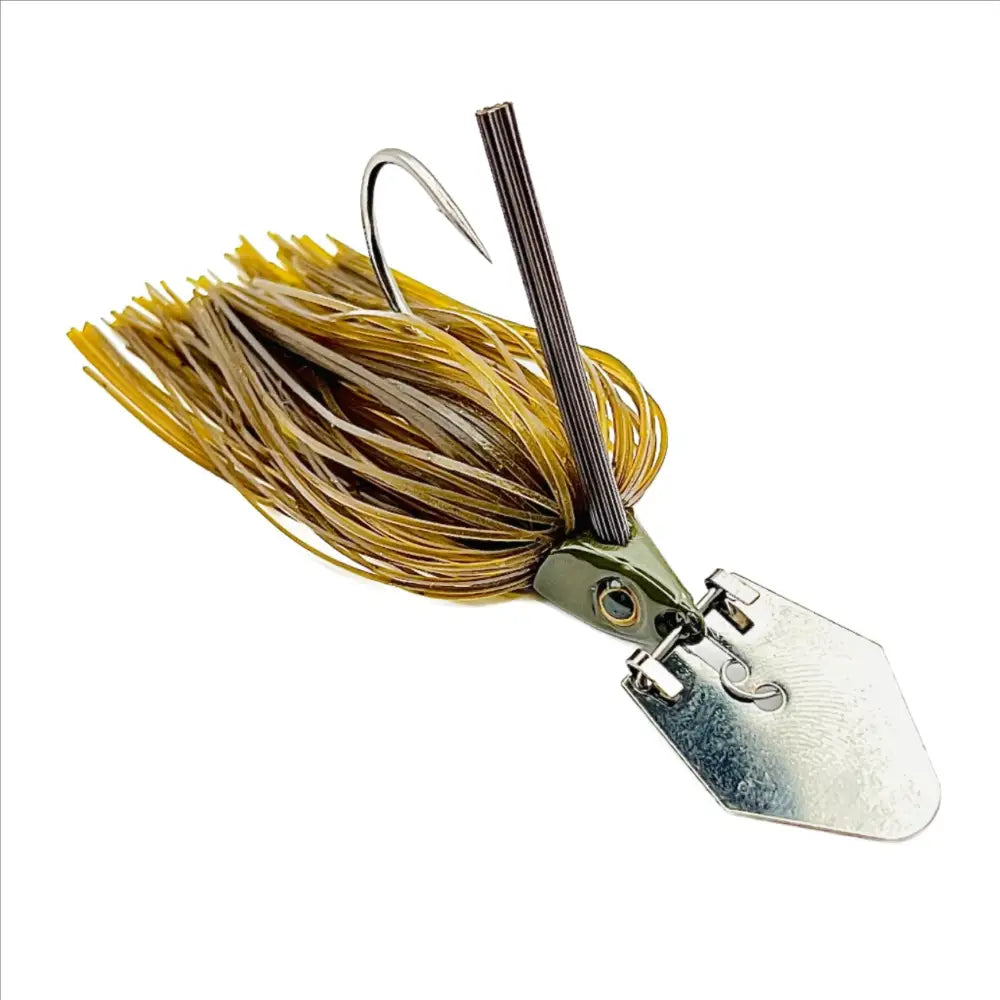 Tweaker Bladed Jig - Downtown Brown / 1/4oz - fishing lures