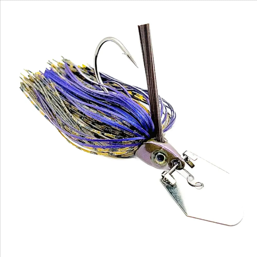 Tweaker Bladed Jig - Purple Rain / 1/4oz - fishing lures