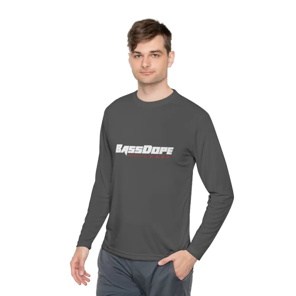 Unisex Lightweight Long Sleeve Tee - Iron Grey / XS - Long-sleeve